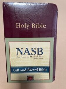 New American Standard Bible Gift and Award Bible, Sealed Burgundy