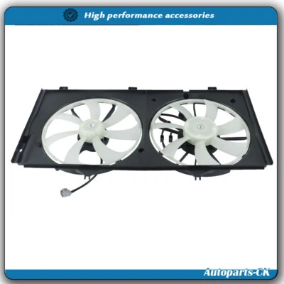 Conjunto de ventilador de refrigeración de radiador de doble ventilador para Toyota Avalon 2005-2012 Camry 2001-07 Foto 1 de 4