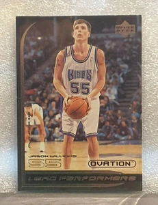 1999 Ovation Jason Williams Lead Performers Insert Card - Sacramento Kings - Picture 1 of 1