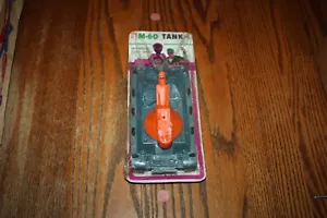 Vintage MPC Metallic Blue and Orange T-92 Swivel-Turret Army Tank (M60) - Marx - Picture 1 of 7
