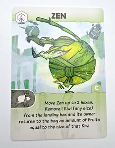 Tarjeta promocional Kiwi Chow Down: Dice Tower 2024 - Zen - Draco Studios - Imagen 1 de 2