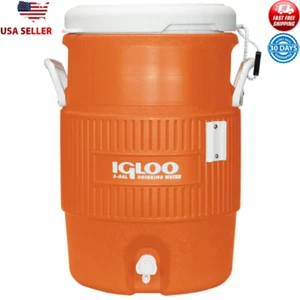 5 Gallon Heavy-Duty Beverage Cooler Jug Cold Drinks Dispenser W/ Spigot New - Picture 1 of 6