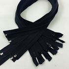 Metal Zipper Separate Nylon Coil 5Pcs Open End Auto Lock For Bag Garment Textile