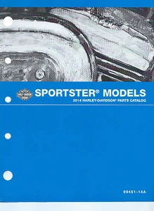 Harley-Davidson 2014 Sportster Models Parts Catalog # 99451-14 - Picture 1 of 1
