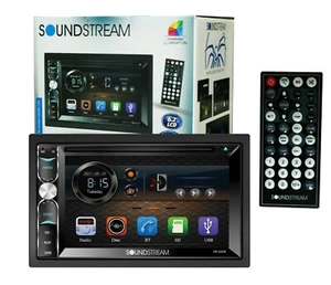 SOUNDSTREAM VR-620HB CD DVD USB AUX SD BLUETOOTH ANDROID 300W AMPLIFIER STEREO - Picture 1 of 8