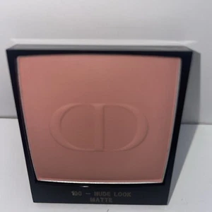 Christian Dior Rouge Blush-100 Nude Look Matte 6.7 g NEW TESTER.EXP.D.08/2027 - Picture 1 of 4