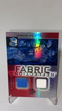 2005-06 Upper Deck NBA Fabric Reflections Jameer Nelson Dual Patch /50 #70 RARE