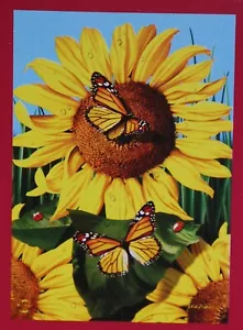 "Sunflower Field" Decorative Garden Flag 18"x12.5 - Picture 1 of 5