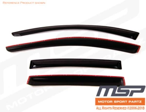 4pcs Visor Rain Guards Wind Deflector For Toyota Rav4 RAV 4 2001-2003 2004 2005 - Picture 1 of 7