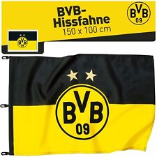 BVB Hissfahne Borussia Dortmund 2 Sterne 150 x 100 cm Flagge Fahne Logo BVB 09