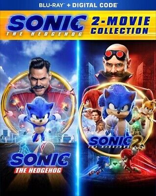 SONIC THE HEDGEHOG 2: 2-MOV... SONIC THE HEDGEHOG 2: 2-MOVIE COLLECT Blu-Ray NEW • 50.37£