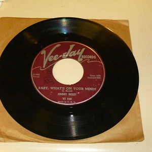 BLUES 45RPM RECORD - JIMMY REED - (SCRIPT) VEE JAY 248 - Imagen 1 de 1