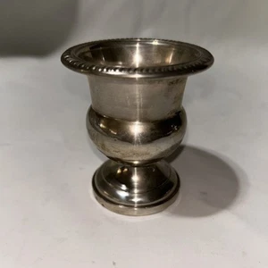 Antiguo soporte para palillo de dientes con peso de ley de 2,75 pulgadas H - Imagen 1 de 5