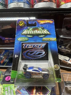 2006 Hot Wheels AcceleRacers Stripped Metal Series POWER RAGE - Image 1 of 4