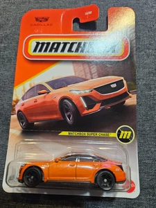 Matchbox Super Chase 2021 Cadillac CT5-V #4/4 U0A 2025 W schwarz CTV - Bild 1 von 6