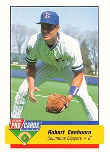 Tarjeta de béisbol Robert Eenhoorn 1994 Fleer ProCards 2958 Columbus Clippers - Imagen 1 de 2