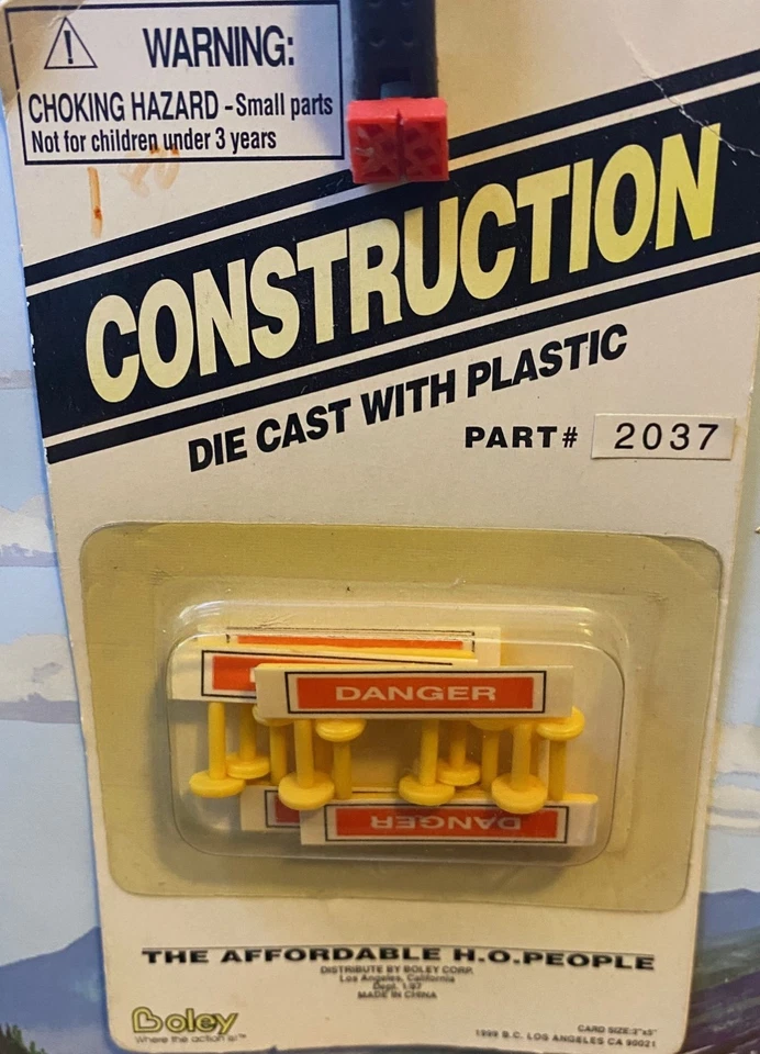 Boley Ho - Construction Danger Signs - 2037 - Image 1 of 1