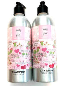 (2) Love Beauty & Planet Murumuru Butter & Rose Shampoo 16 Fl.Oz Reusable Bottle - Picture 1 of 5