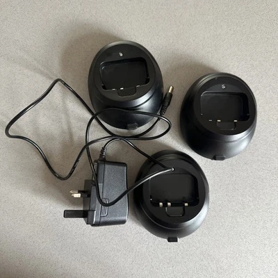 Desktop Chargers for Mitex General Security PMR446 and Pro X3 & 1 Power Cable - Image 1 of 4