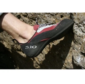 Five Ten Dragon VCS Climbing Shoe Mens Size 12 Black Gray Red - Picture 1 of 9