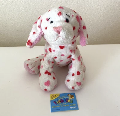 Ganz WEBKINZ Love Puppy Plush Dog Tag with Used Code - Image 1 of 4