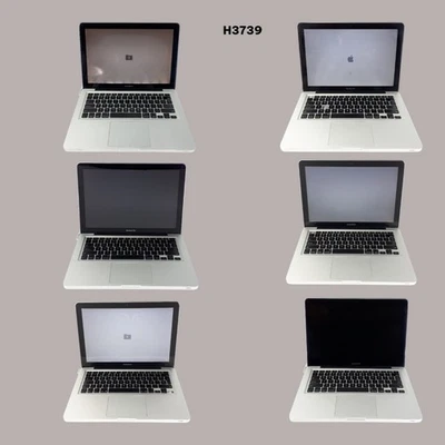 Apple MacBook Pro A1278 13" Core 2 Duo/i5 4GB 2009/10/2012 Lot of 6 For Parts - Image 1 of 4