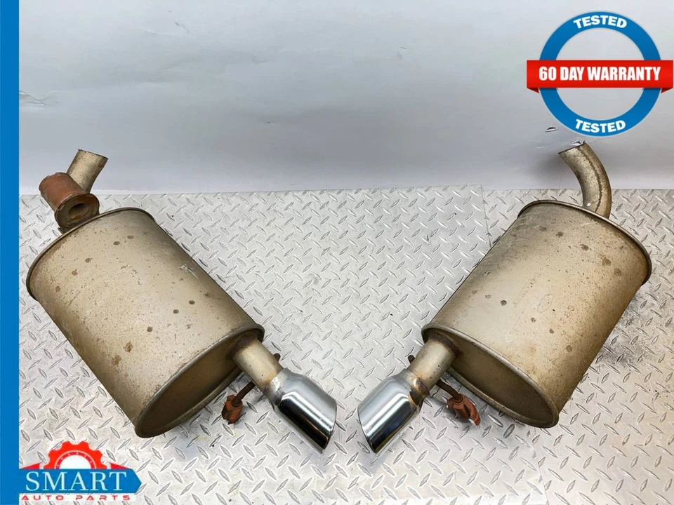 Juego de silenciadores de escape derecho + izquierdo Ford Thunderbird 3,9 L V8 02-05 OEM Foto 1 de 4