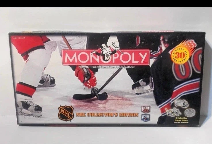 Monopoly NHL Collector's Edition Hockey 1999 Board Game Hasbro - *NEW SEALED* - Image 1 of 1
