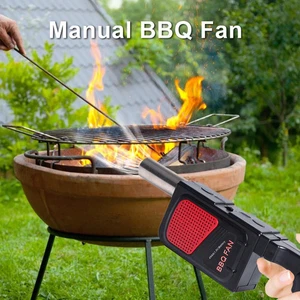Tragbarer elektrischer Handgrill Ventilator Luftgebläse für Outdoor Camping Grill Picni - Bild 1 von 8