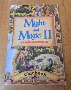 Libro de pistas Might and Magic II Corak's Travelogue 1990 New World Computing - Imagen 1 de 5