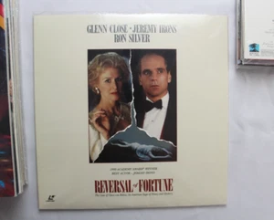 REVERSAL OF FORTUNE laserdisc LD GLENN CLOSE JEREMY IRONS *BUY MORE AND SAVE* - Picture 1 of 4