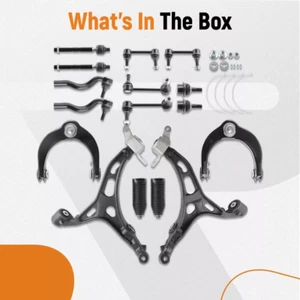For 2011-2015 Dodge Durango Grand Cherokee Front Upper Lower Control Arms Kit - Foto 1 di 9