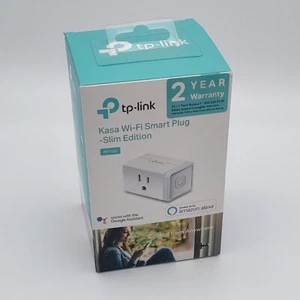 KASA TP-LINK Smart Wi-Fi Plug ~ Slim Edition weiß (KP100) ~ geöffnet nie benutzt - Bild 1 von 4