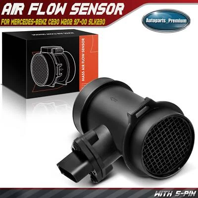 Sensor de flujo de masa de aire para Mercedes-Benz C230 W202 1997-2000 SLK230 98-02 L4 2,3 L Foto 1 de 4