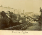 France, Saint-Antoine, L'église, ca.1908, Vintage citrate print  Vintage ci