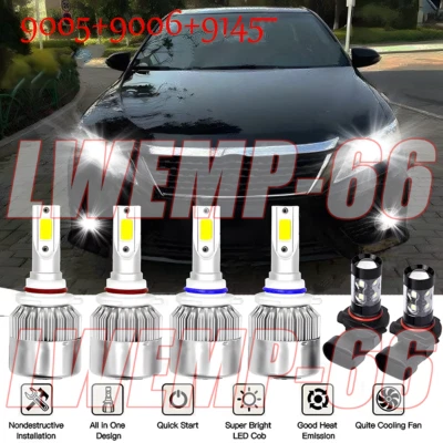 Faros antiniebla altos/bajos LED para Toyota Camry 2002 2003 2004 2005 2006 Foto 1 de 4