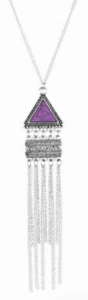 Paparazzi Necklace - Anasazi Awe - Purple - Bild 1 von 6