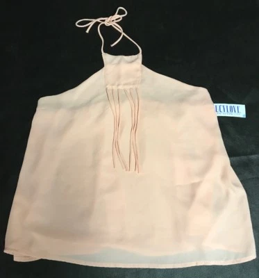 Top Lucy Love Halter Nude Talla L Hecho en EE. UU. Foto 1 de 4