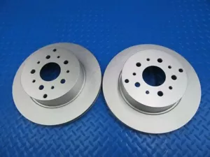 Maserati Quattroporte rear brake rotors smooth 2pc TopEuro #8545 - Foto 1 di 6