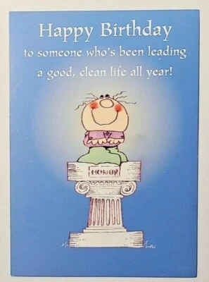 MAJESTIC GREETINGS 1 Birthday Greeting Card/Envelope Humorous Adult Lead Good Life Oops Next Year