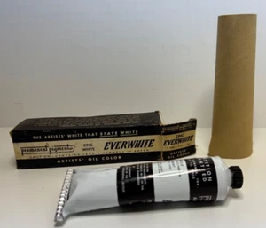 Permanent Pigments EverWhite Zinc White Artists’ Oil Color LargeTube 4.75oz USA - Picture 1 of 7