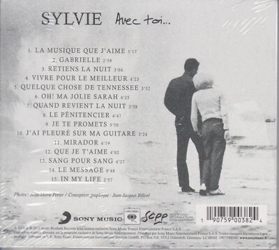 Sylvie Vartan - Avec toi..... - (CD/NEU/OVP in Folie) - Bild 1 von 2