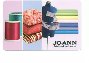 Joann Fabric Thread Cushions Measuring Tape Gift Card No $ Value Collectible - Picture 1 of 1
