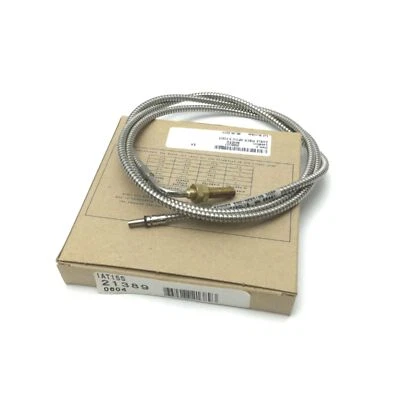 Banner Engineering IAT15S Glass Fiber Optic Cable Threaded 90°, 1.6mm Dia, 5Ft - Image 1 of 4