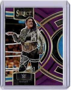 Bayley 2024 Panini Select WWE Purple Prizm #181 Smackdown #08/99 - Picture 1 of 2