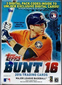 Tarjetas coleccionables de béisbol Topps Bunt 2016 caja bláster - paquetes de 11 - Imagen 1 de 3
