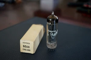 NOS Early D Getter Amperex Bugle Boy EZ81/6CA4 Rectifire Tube - Bild 1 von 7