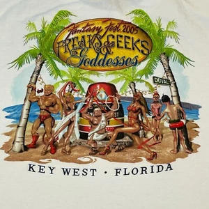 Fantasy Festival Key West Herren Shirt 2XL 2005 Freaks Geeks and Goddesses Vintage - Bild 1 von 8