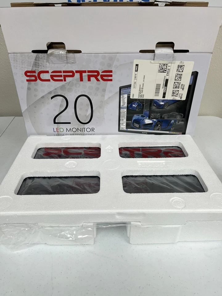 Sceptre E205W-16003R 20 inch Widescreen LED Monitor - Image 1 of 1