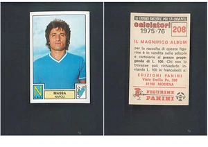 Figurina Calciatori Panini 1975-76 N.208 Massa Napoli Nuova con Velina ▓ - Picture 1 of 1